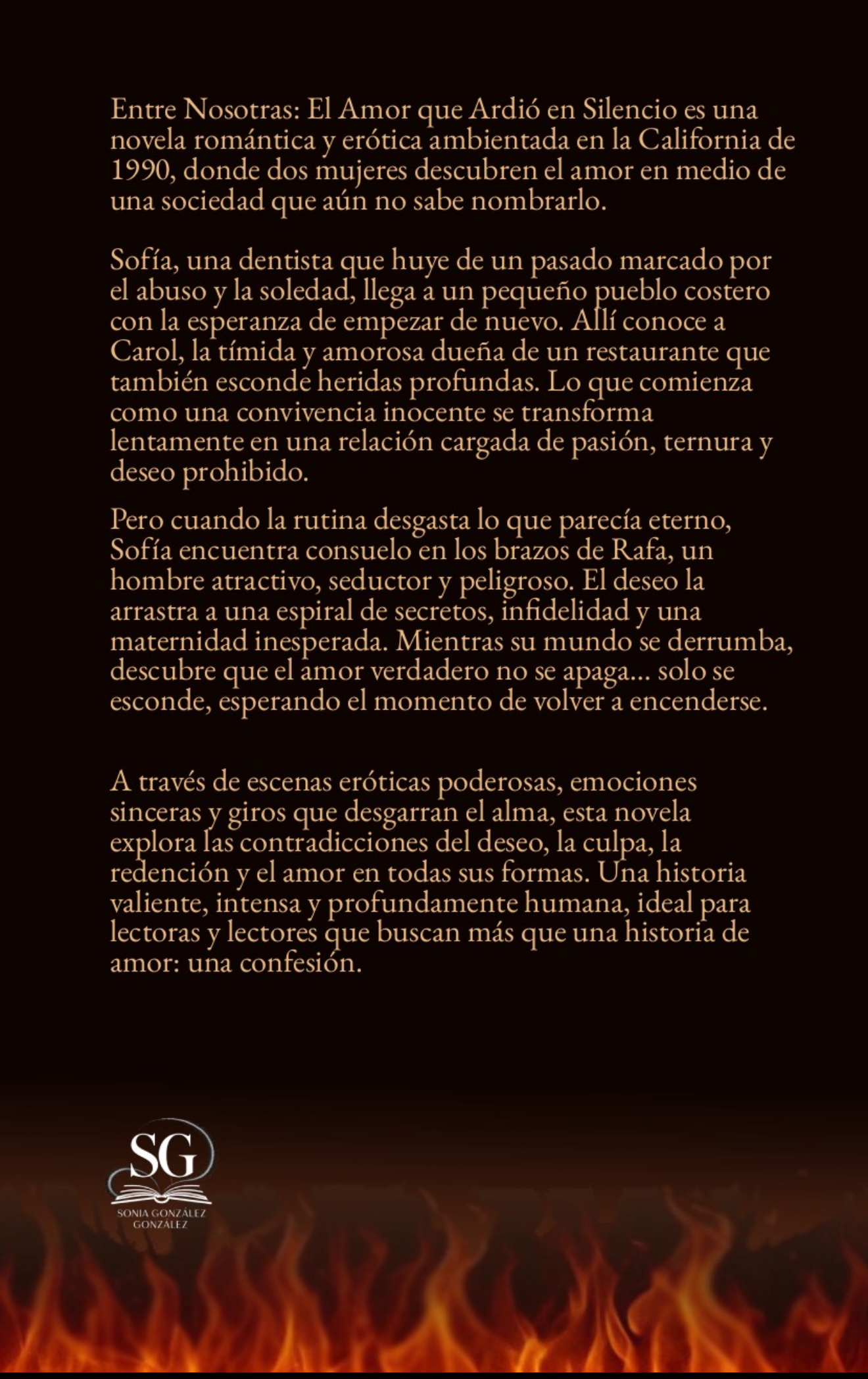 Amor y Traición - Contraportada